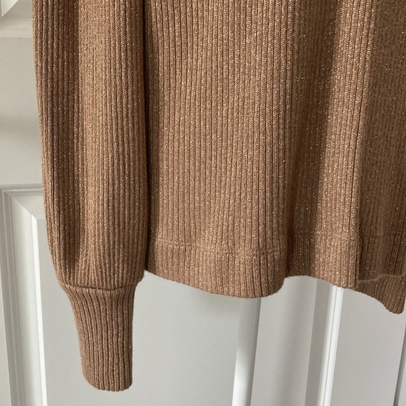 LOFT XL metallic sweater gold - Picture 4 of 10